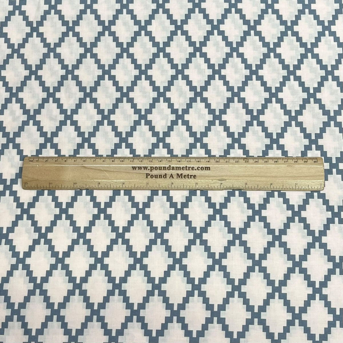Pound A Metre 3 Metres Luxury Cotton Poplin Fabric – 45'' Wide (Diamond)