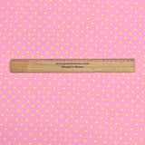 Pound A Metre 3 Metres Luxury Cotton Poplin Fabric – 45'' Wide (Pink Polka)