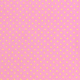Pound A Metre 3 Metres Luxury Cotton Poplin Fabric – 45'' Wide (Pink Polka)