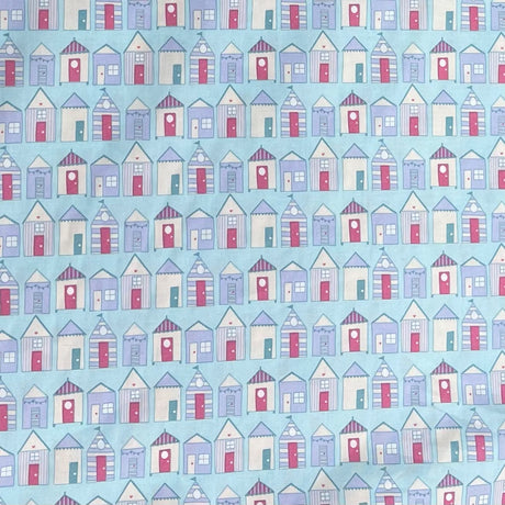 Pound A Metre 3 Metres Luxury Cotton Poplin Fabric – 45'' Wide (Sky House)