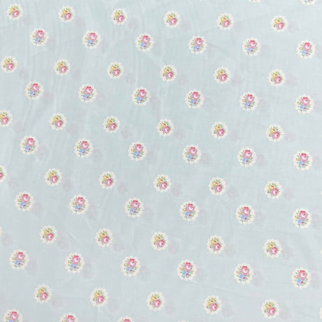 Pound A Metre 3 Metres Luxury Cotton Poplin Fabric – 45'' Wide (Sky)