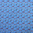 Pound A Metre 3 Metres Luxury Cotton Poplin Fabric – 60'' Wide (Blue Bike)