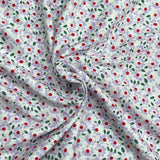 Pound A Metre 3 Metres Luxury Cotton Poplin Fabric – 60'' Wide (Lilac Floral)