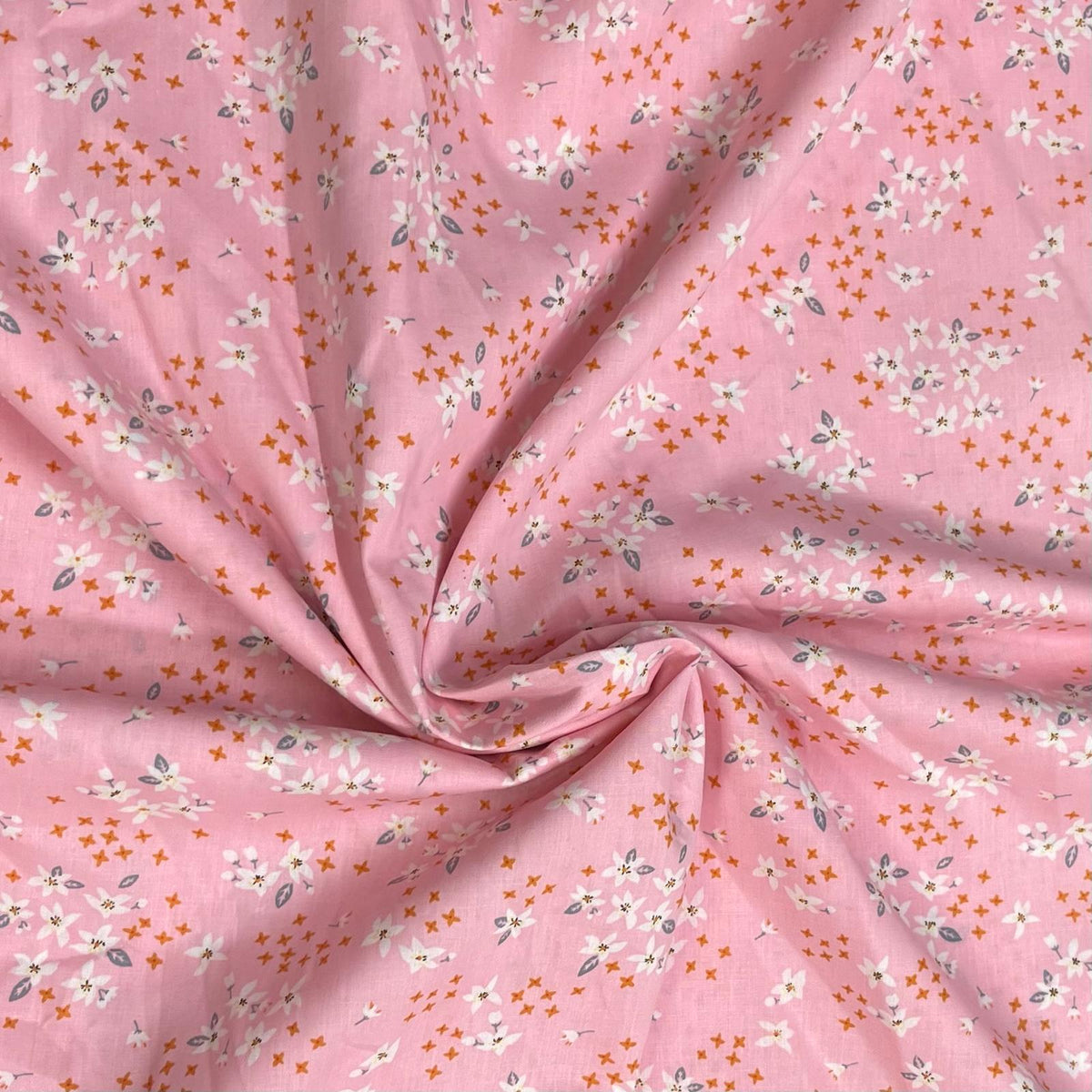 Pound A Metre 3 Metres Luxury Cotton Poplin Fabric – 60'' Wide (Pinky)