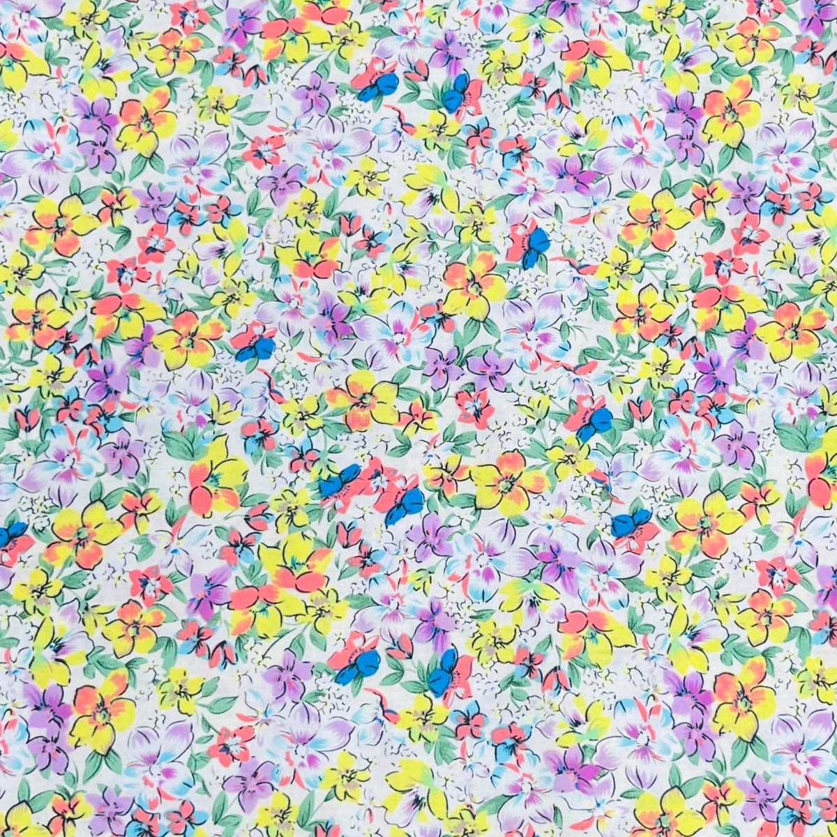 Pound A Metre 3 Metres Luxury Cotton Poplin Fabric – 60'' Wide (Rainforrest)