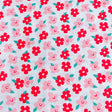 Pound A Metre 3 Metres Luxury Cotton Poplin Fabric – 60'' Wide (Roses)