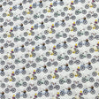 Pound A Metre 3 Metres Luxury Cotton Poplin Fabric – 60'' Wide (White Bike)