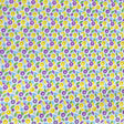 Pound A Metre 3 Metres Luxury Cotton Poplin Fabric – 60'' Wide (Yellow & Purple)