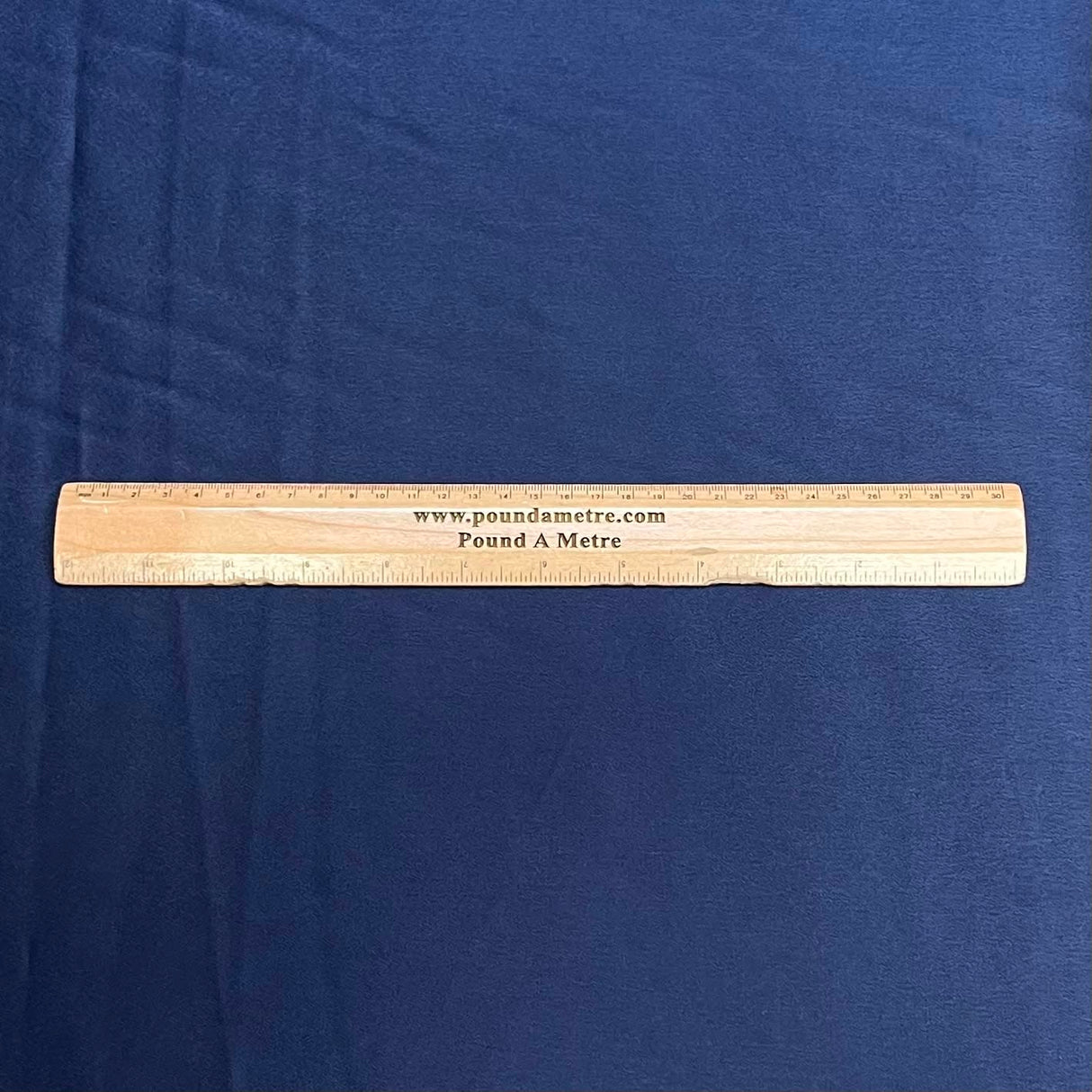 Pound A Metre 3 Metres Luxury Crepe Back Satin - 45" Wide (Navy)