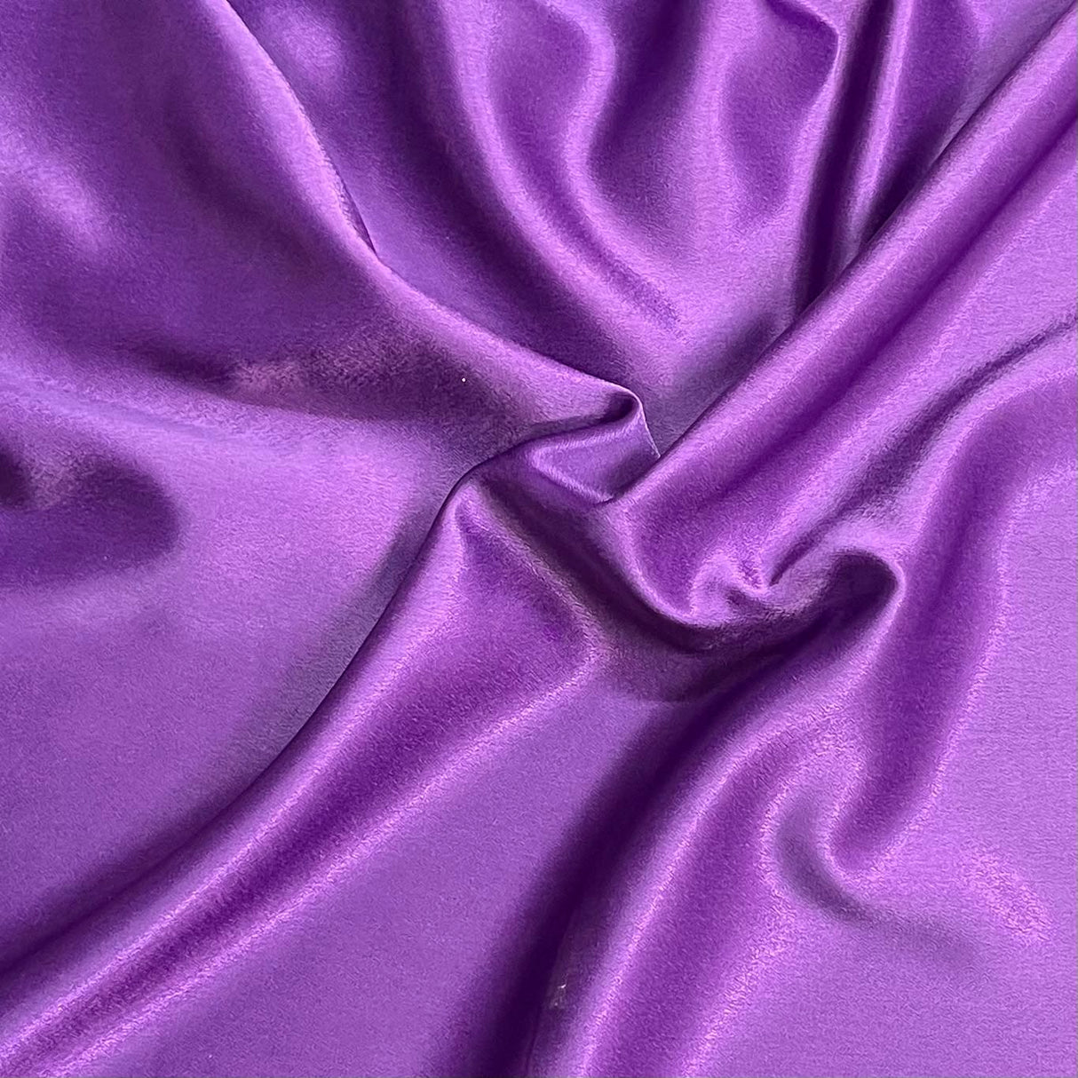 Pound A Metre 3 Metres Luxury Crepe Back Satin - 45" Wide (Purple)