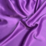 Pound A Metre 3 Metres Luxury Crepe Back Satin - 45" Wide (Purple)