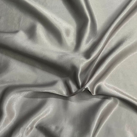 Pound A Metre 3 Metres Luxury Crepe Back Satin - 45" Wide (Slate Grey)
