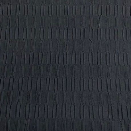Pound A Metre 3 Metres Luxury Crinkle Chiffon- 55" Wide - (Black) (EOL)