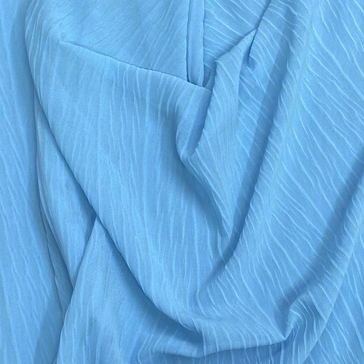 Pound A Metre 3 Metres Luxury Crinkle Chiffon- 55" Wide - (Sale 99)