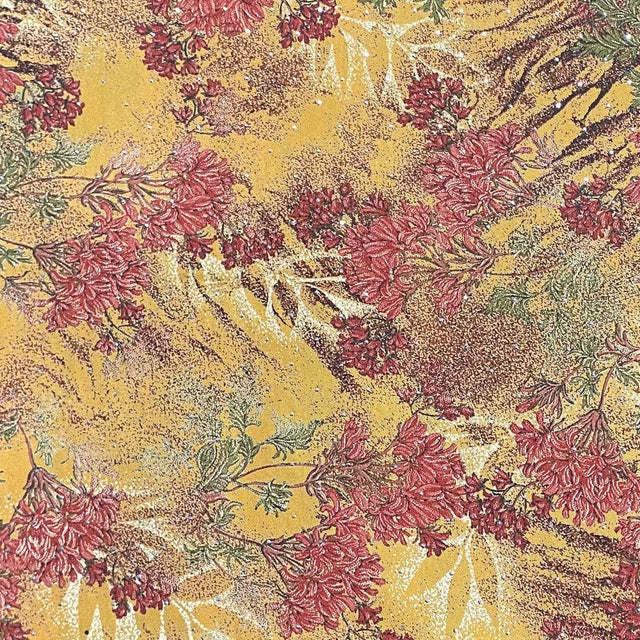 Pound A Metre 3 Metres Luxury Diamante Printed Winter Viscose- 55'' - (Autumn)