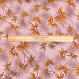 Pound A Metre 3 Metres Luxury Diamante Printed Winter Viscose- 55'' - (Pastel Vine)