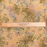 Pound A Metre 3 Metres Luxury Diamante Printed Winter Viscose- 55'' - (Spring)