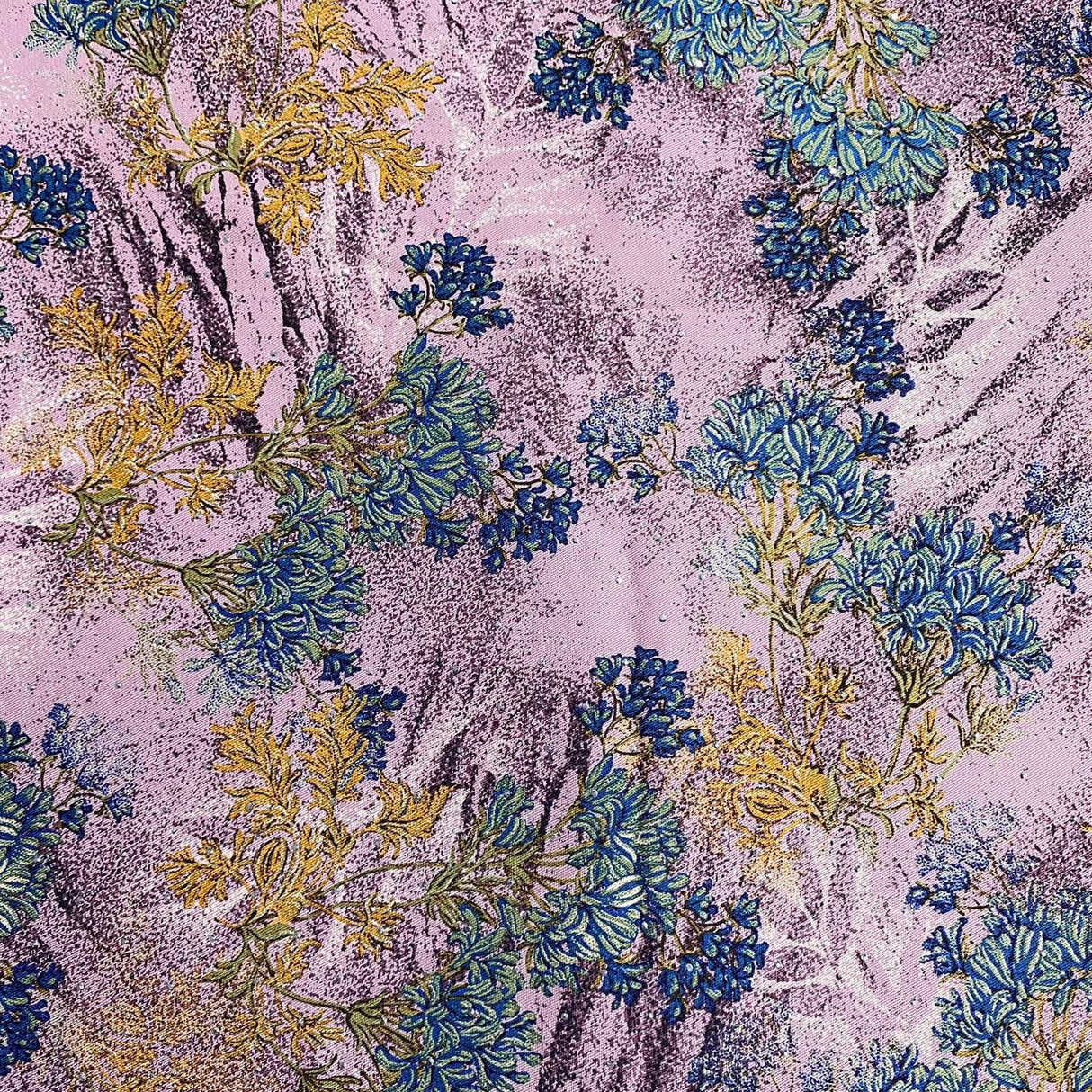 Pound A Metre 3 Metres Luxury Diamante Printed Winter Viscose- 55'' - (Taupe)