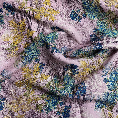 Pound A Metre 3 Metres Luxury Diamante Printed Winter Viscose- 55'' - (Taupe)