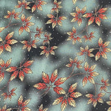 Pound A Metre 3 Metres Luxury Diamante Printed Winter Viscose- 55'' - (Teal Vine)