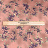 Pound A Metre 3 Metres Luxury Diamante Printed Winter Viscose- 55'' - (Voile Brust)