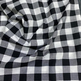 Pound A Metre 3 Metres 3 Metres Luxury Dressmaking 100% Digital Printed Cotton Lawn- 55" (Checks) (EOL)