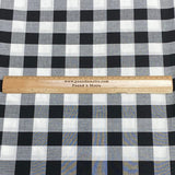 Pound A Metre 3 Metres 3 Metres Luxury Dressmaking 100% Digital Printed Cotton Lawn- 55" (Checks) (EOL)