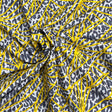 Pound A Metre 3  Metres Luxury Dressmaking 100% Digital Printed Cotton Lawn- 55" (Cheetah)