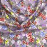 Pound A Metre 3 Metres 3 Metres, Luxury Dressmaking 100% Digital Printed Cotton Lawn- 55" (Eden)