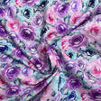 Pound A Metre 3  Metres Luxury Dressmaking 100% Digital Printed Cotton Lawn- 55" (Garden)