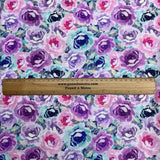 Pound A Metre 3  Metres Luxury Dressmaking 100% Digital Printed Cotton Lawn- 55" (Garden)