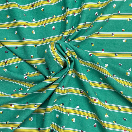 Pound A Metre 3  Metres Luxury Dressmaking 100% Digital Printed Cotton Lawn- 55" (Lawn)