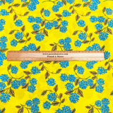 Pound A Metre 3 Metres 3 Metres, Luxury Dressmaking 100% Digital Printed Cotton Lawn- 55" (Lime Green)