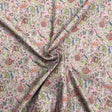 Pound A Metre 3 Metres 3 Metres, Luxury Dressmaking 100% Digital Printed Cotton Lawn- 55" (Mauve)