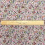 Pound A Metre 3 Metres 3 Metres, Luxury Dressmaking 100% Digital Printed Cotton Lawn- 55" (Mauve)