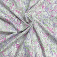 Pound A Metre 3  Metres Luxury Dressmaking 100% Digital Printed Cotton Lawn- 55" (Pastel)
