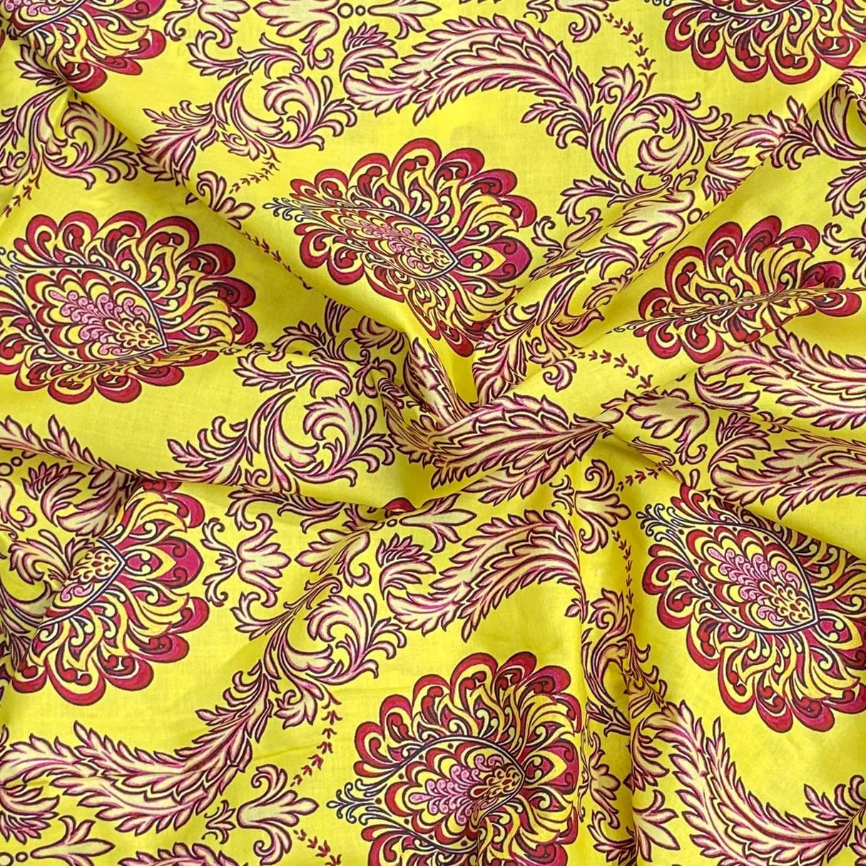 Pound A Metre 3 Metres 3 Metres Luxury Dressmaking 100% Digital Printed Cotton Lawn- 55" (SP2)