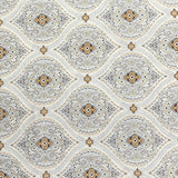 Pound A Metre 3  Metres Luxury Dressmaking 100% Digital Printed Cotton Lawn- 55" (WallPaint)