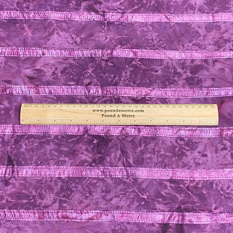 Pound A Metre 3 Metres Luxury Dressmaking Chiffon- 55" Wide - (Grape)