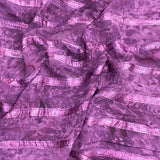 Pound A Metre 3 Metres Luxury Dressmaking Chiffon- 55" Wide - (Grape)