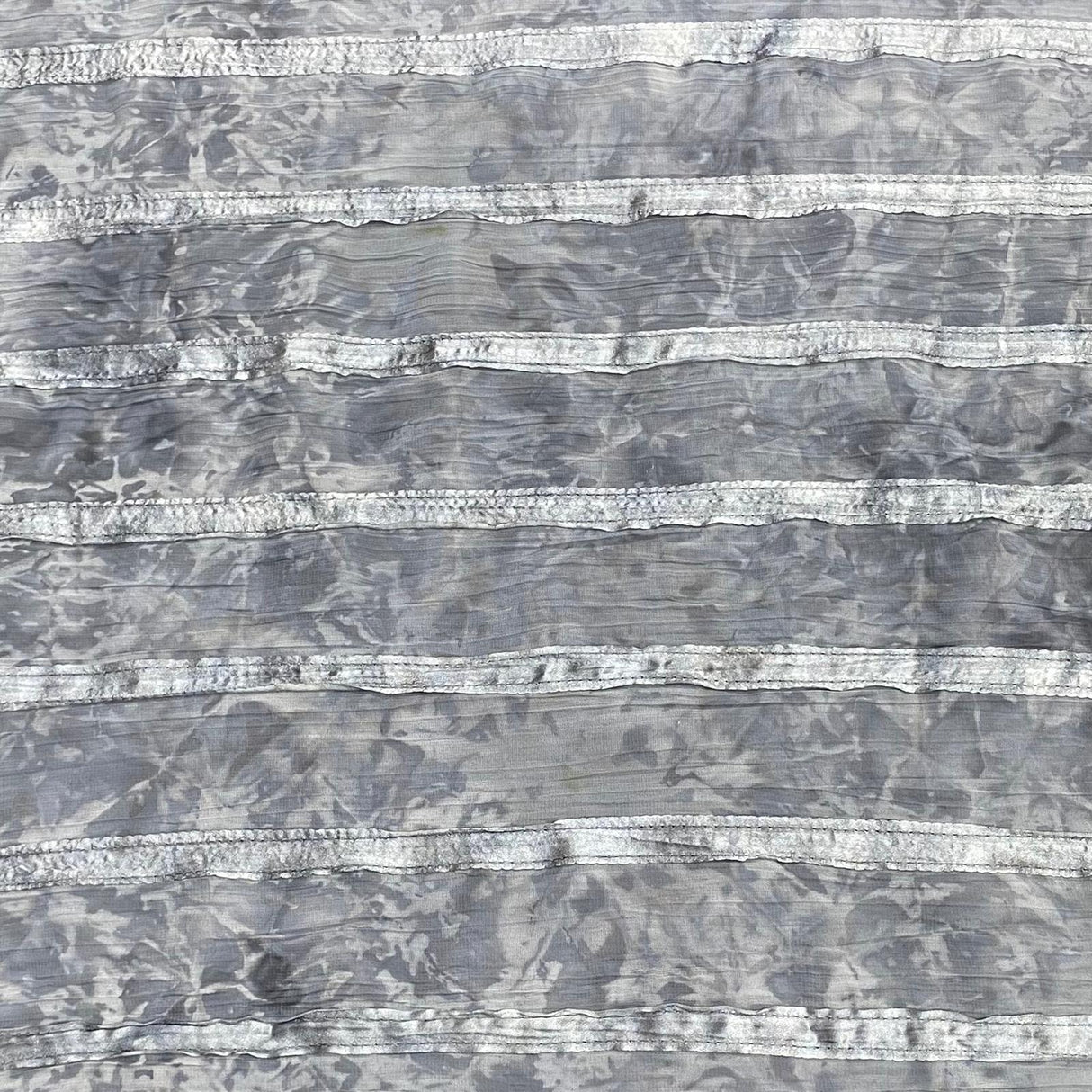 Pound A Metre 3 Metres Luxury Dressmaking Chiffon- 55" Wide - (Grey)