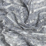 Pound A Metre 3 Metres Luxury Dressmaking Chiffon- 55" Wide - (Grey)