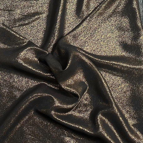 Pound A Metre 3 Metres Luxury Dressmaking Metallic Chiffon- 55" Wide - (Gold)