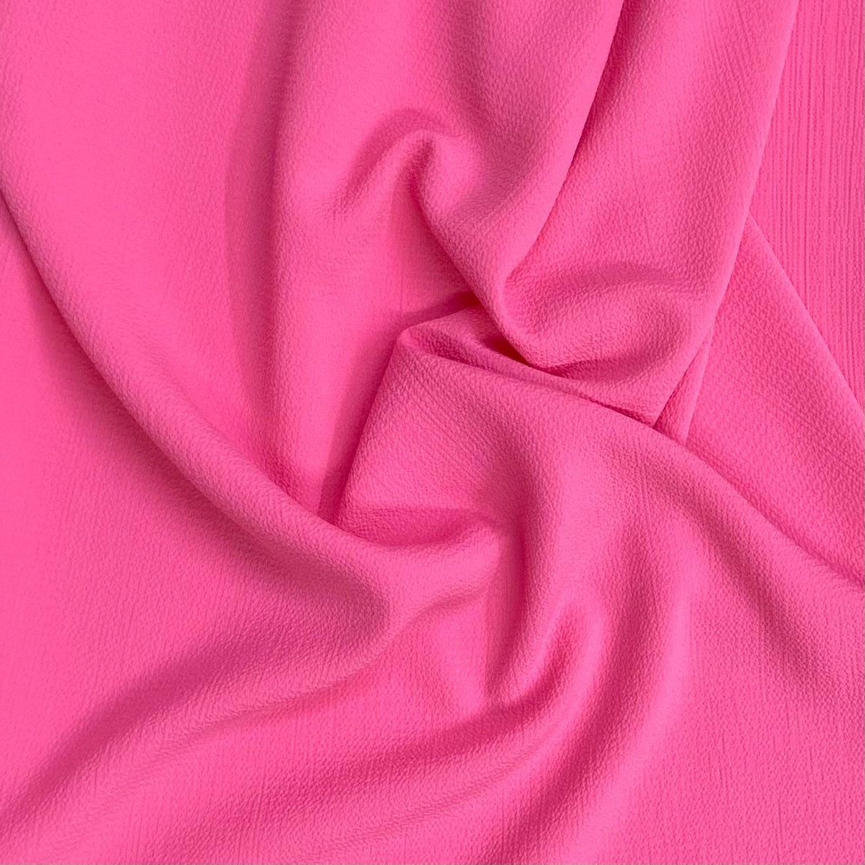 Pound A Metre 3 Metres, Luxury Linen Crepe - 55” Wide (Fuschia)
