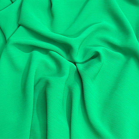Pound A Metre 3 Metres, Luxury Linen Crepe - 55” Wide (Grass)