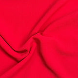 Pound A Metre 3 Metres, Luxury Linen Crepe - 55” Wide (Red)