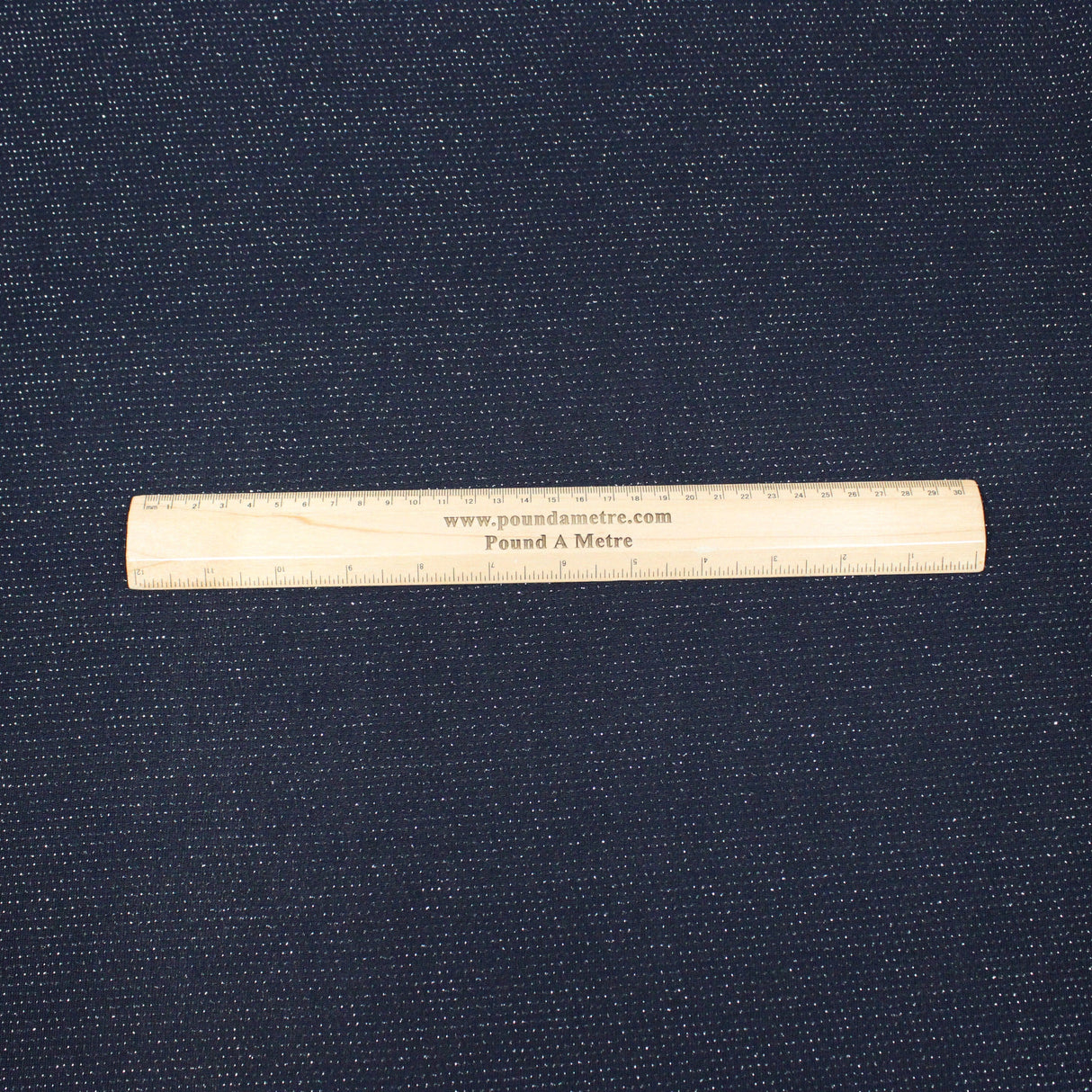 Pound A Metre 3 Metres 3 Metres Luxury Moonlight Jersey -  55" (NAVY SPARKLE)
