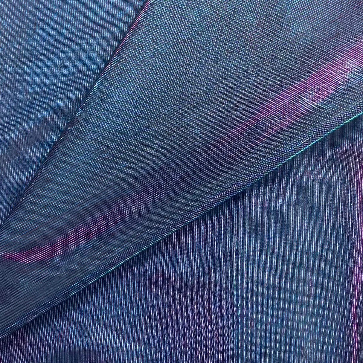 Pound A Metre 3 Metres, Luxury Moonlight Jersey Fabric- 55" Wide (Purple & Blue)