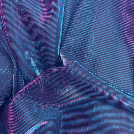 Pound A Metre 3 Metres, Luxury Moonlight Jersey Fabric- 55" Wide (Purple & Blue)