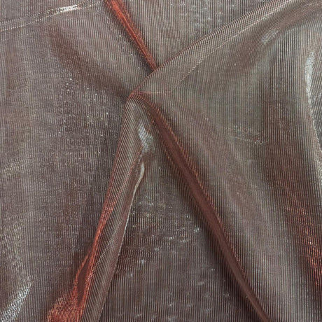 Pound A Metre 3 Metres, Luxury Moonlight Jersey Fabric- 55" Wide (Red & Silver)